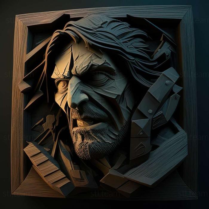3D model Middle earth Shadow of Mordor game (STL)